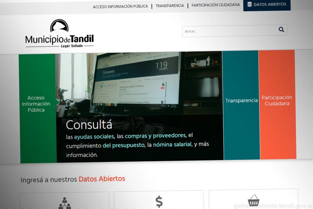 Un municipio lanzó un nuevo portal de datos abiertos