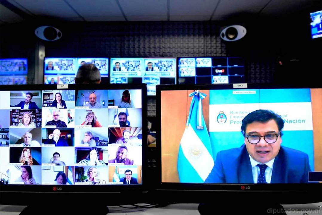 El Congreso se reunió para avanzar en una ley que regule al teletrabajo