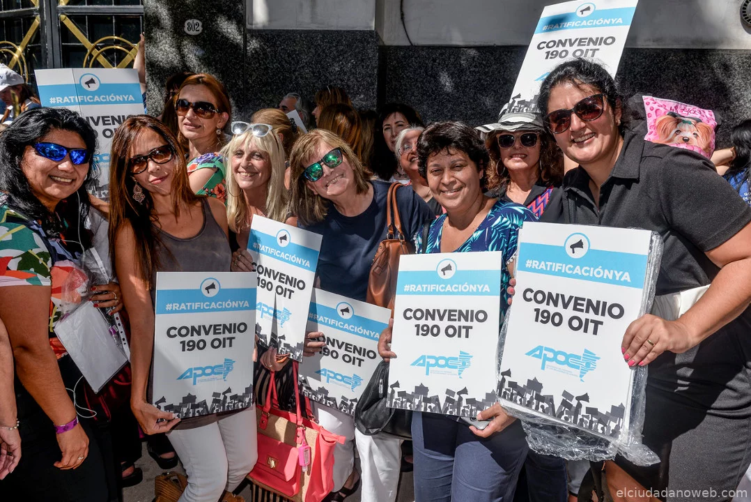 Se ratificó el Convenio 190