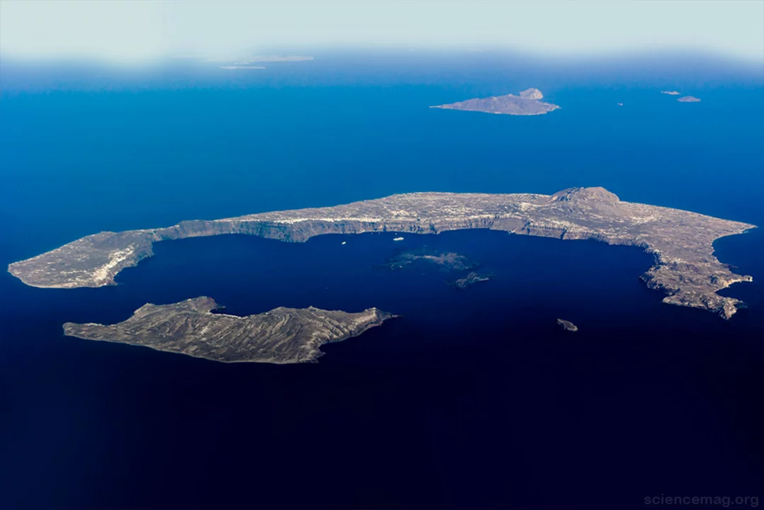 Santorini y el mito de la Atlántida