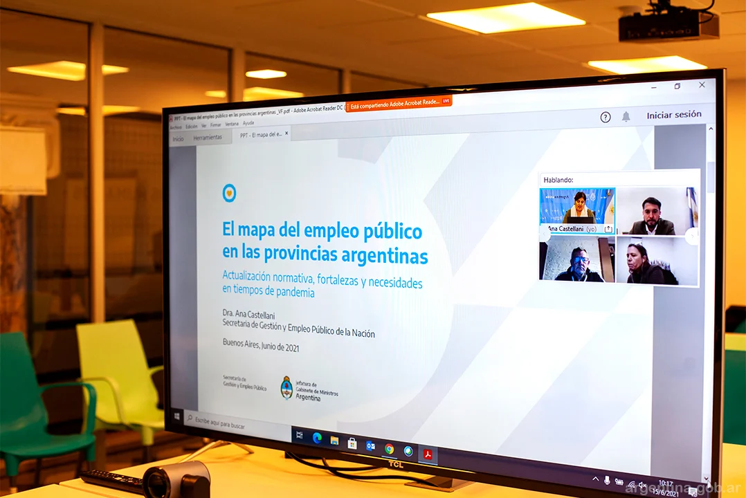 Con un mapa del empleo público buscan mejorar el desarrollo del sector