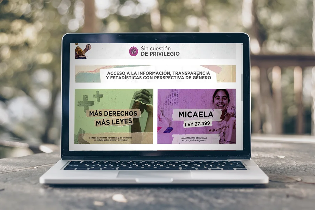 Diputados presentó un portal con perspectiva de género