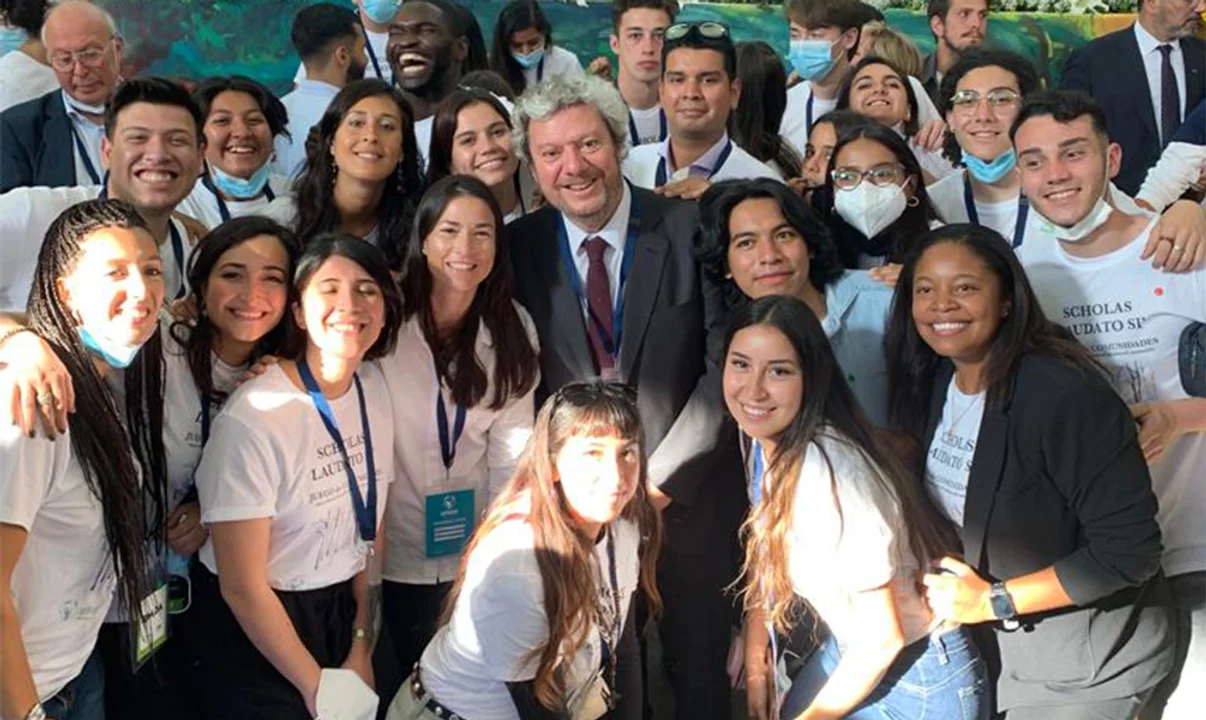 La Red de Impuestos, Control Público y Justicia visitó al Papa Francisco