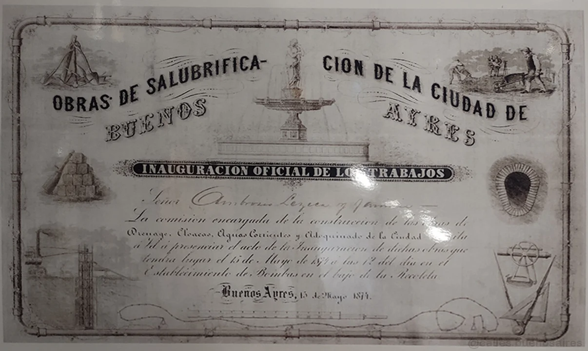 Inauguración del edificio en 1894.