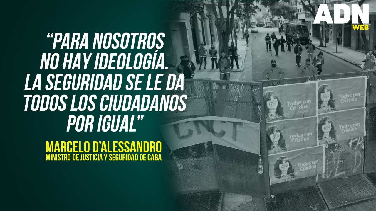 El ministro de Seguridad de CABA habló sobre el operativo policial en Recoleta: qué ocurrió con los volquetes y filmaciones de la Policía