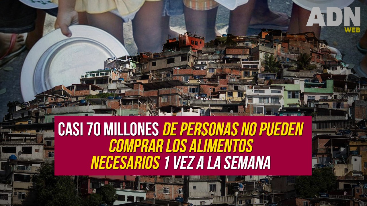 Crisis de hambre en Brasil: el 33% de la población no puede comer todos los días