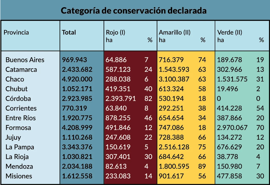 “Con la ley de bosques se logró reducir en un 20% la deforestación”