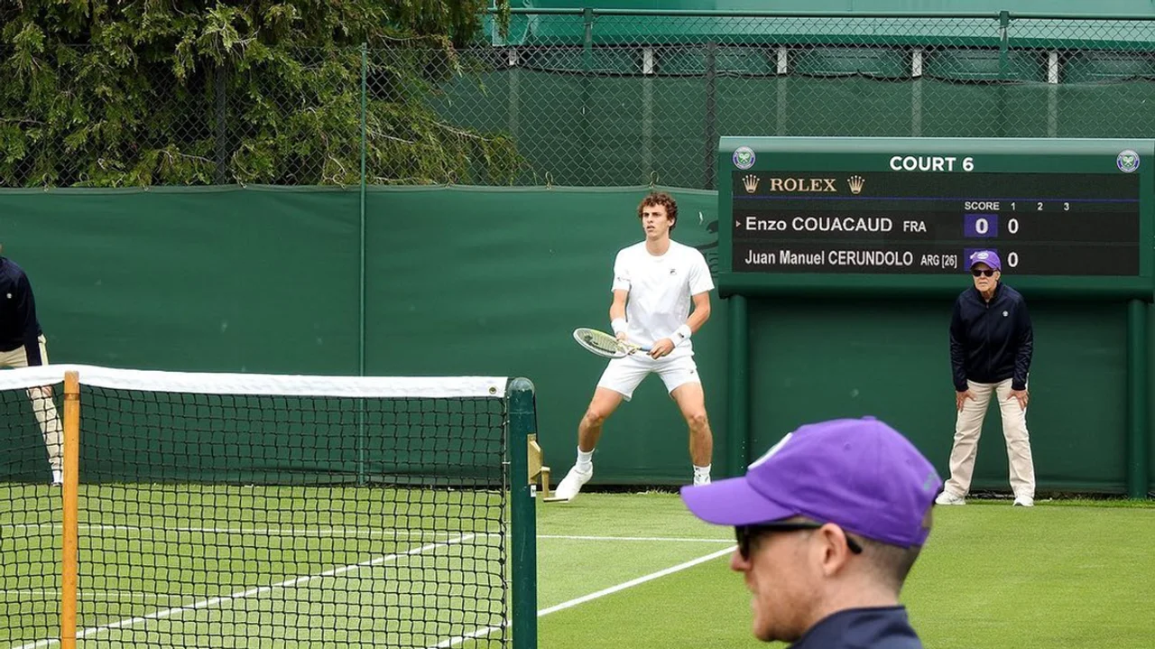 Día 1 de Wimbledon: Dos argentinos en el Court Central