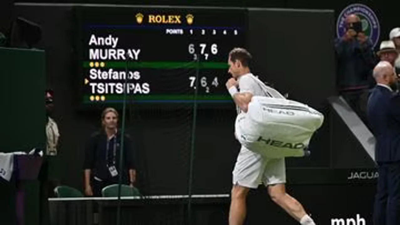 La insólita regla por la que se suspendió Murray vs Tsitsipas