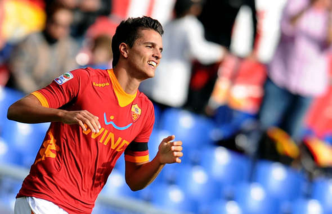 Debut y golazo de Lamela en la Roma