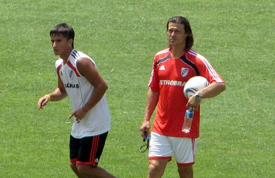 River se entrenó por primera vez en el 2012