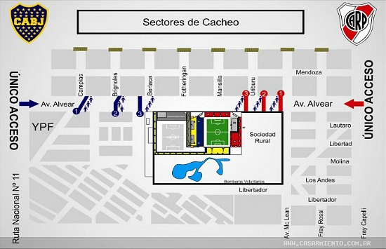 Un operativo muy especial