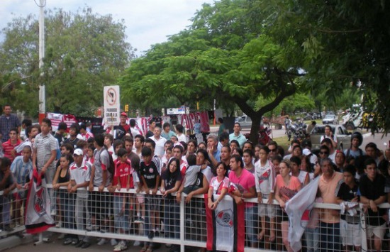 Así fue la bienvenida en el Chaco