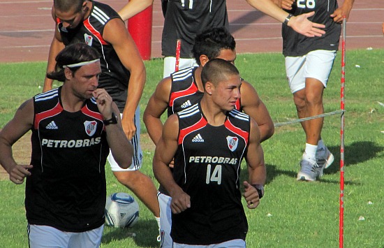 Entrenamiento y amistoso