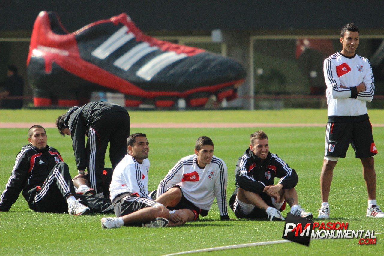 El entrenamiento del lunes en imágenes