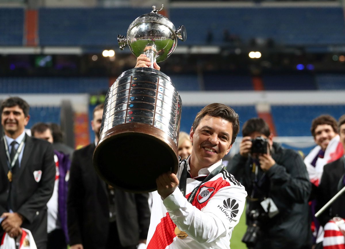 Gallardo, reconocido por la Conmebol