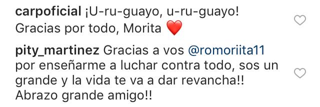 Masivos mensajes de apoyo a Mora en redes sociales