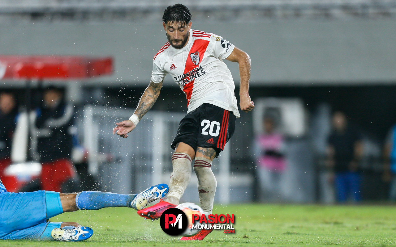 Casco sobre su comienzo en River: "Pude revertir la situación y estoy en el nivel que siempre quise"