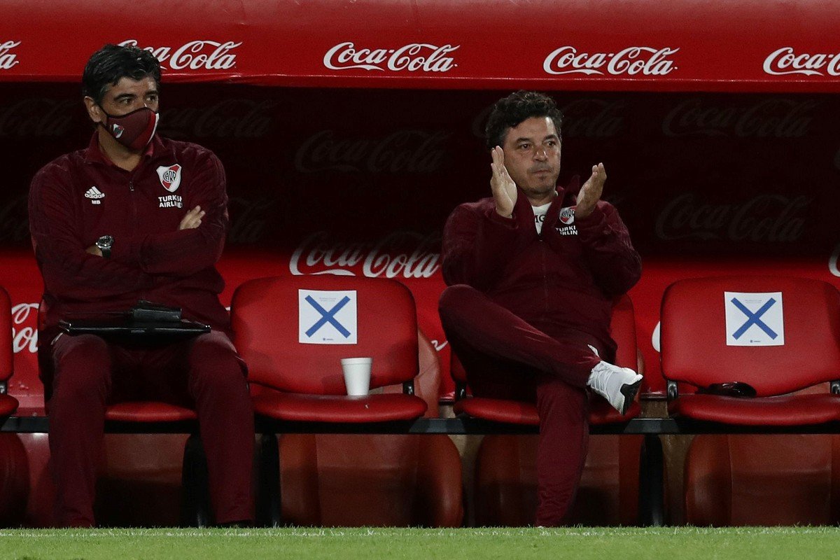 Gallardo: "Hoy nos tocó jugar mal y ganar, muchas veces cuando jugas mal perdés"