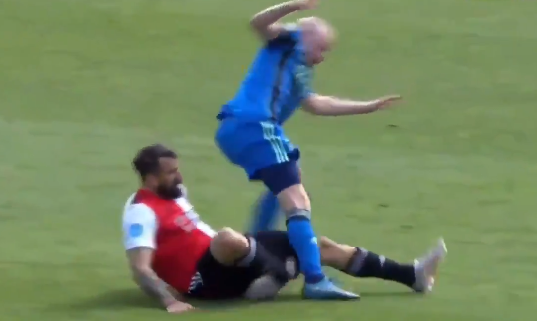 Escalofriante: la tremenda lesión que sufrió Pratto en Holanda