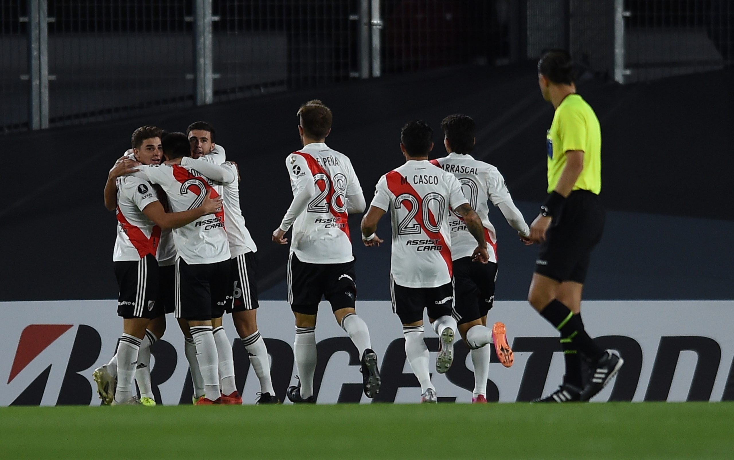 ¡Enorme victoria de River! Así quedó el grupo D de la Copa Libertadores