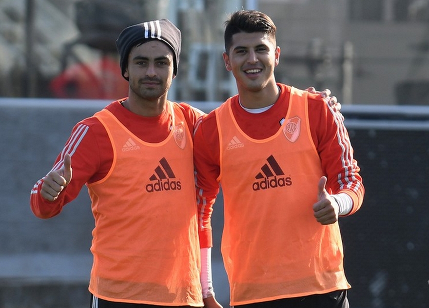 El divertido cruce entre Pity Martínez, Exequiel Palacios y Gonzalo Montiel por redes sociales