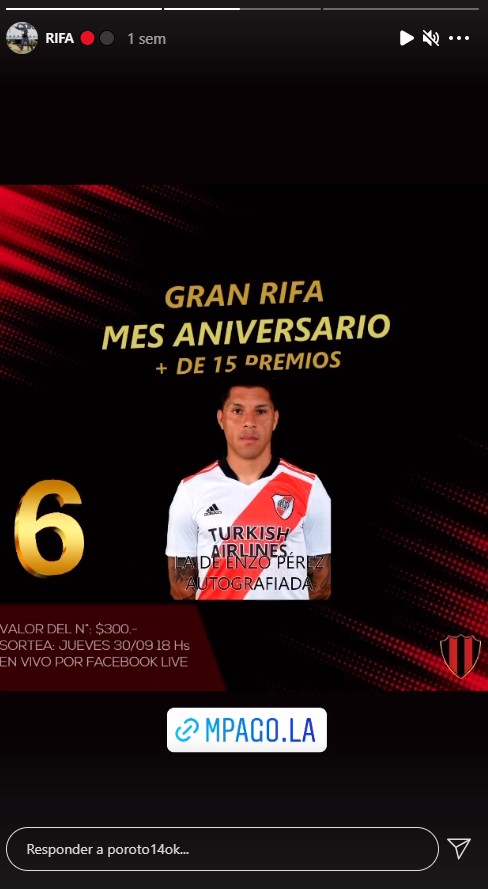 ¡Lux solidario! El sorteo del arquero con varios premios relacionados a River