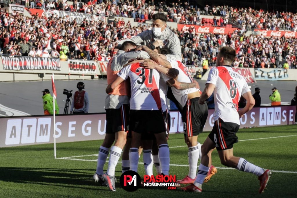 Enzo Pérez: "Desde que llegamos al estadio y vimos a la gente..."