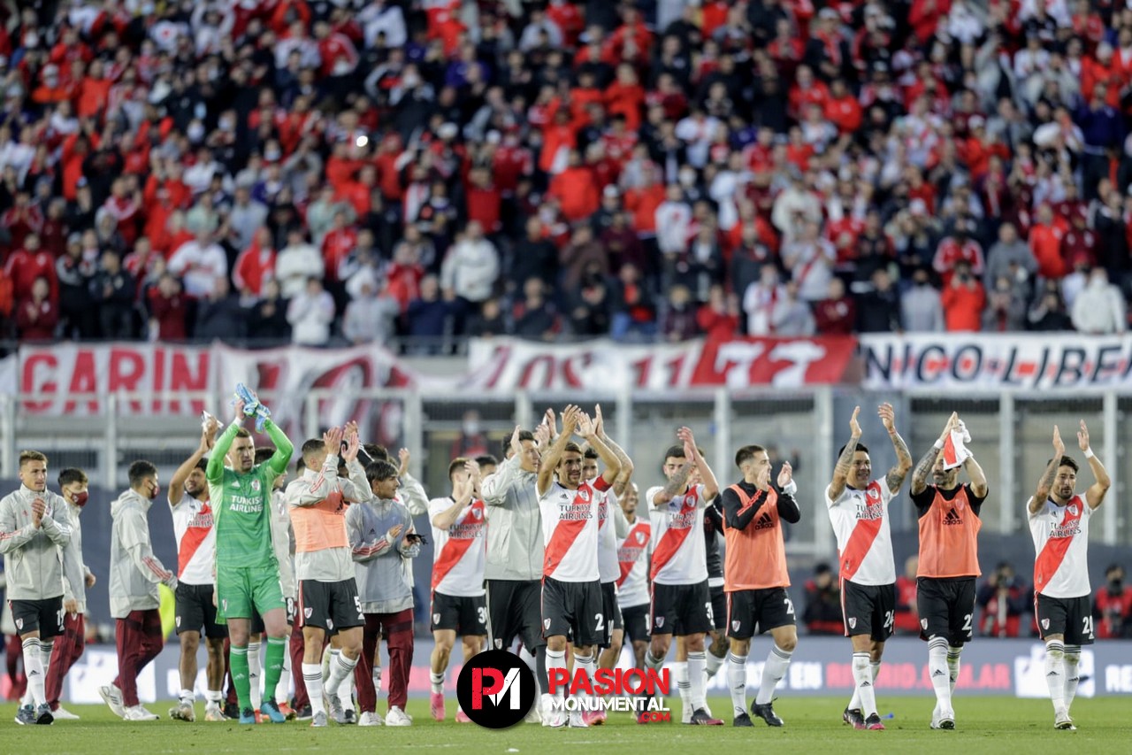 Enzo Pérez: "Desde que llegamos al estadio y vimos a la gente..."