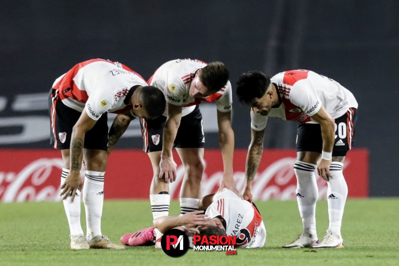 Con De la Cruz a la cabeza, el panorama de los lesionados de River pensando en el domingo