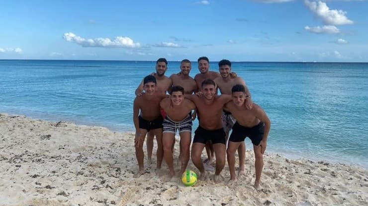 Momento de descanso: las vacaciones de los futbolistas de River