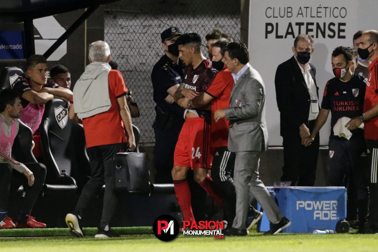 River regresa al trabajo con dos lastimados