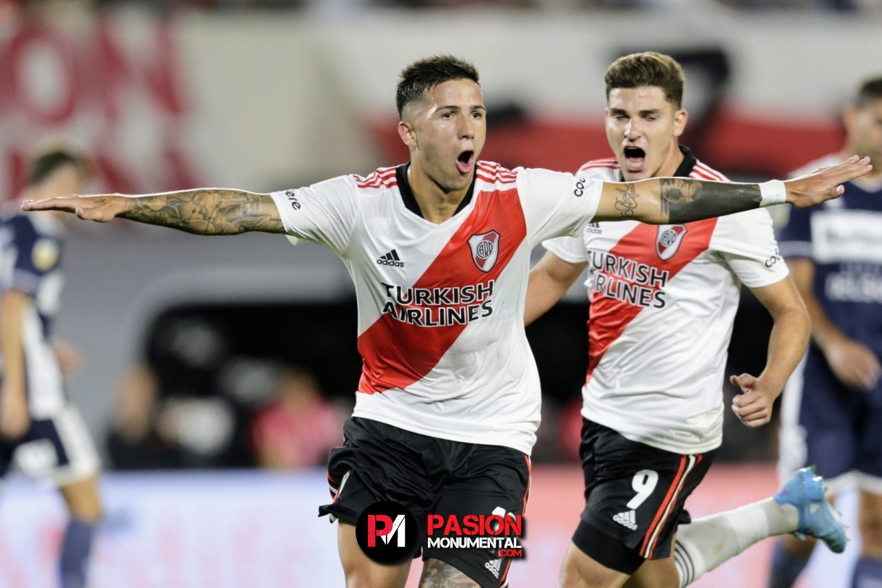 Jugador top: los tremendos números de Enzo Fernández por Copa de la Liga