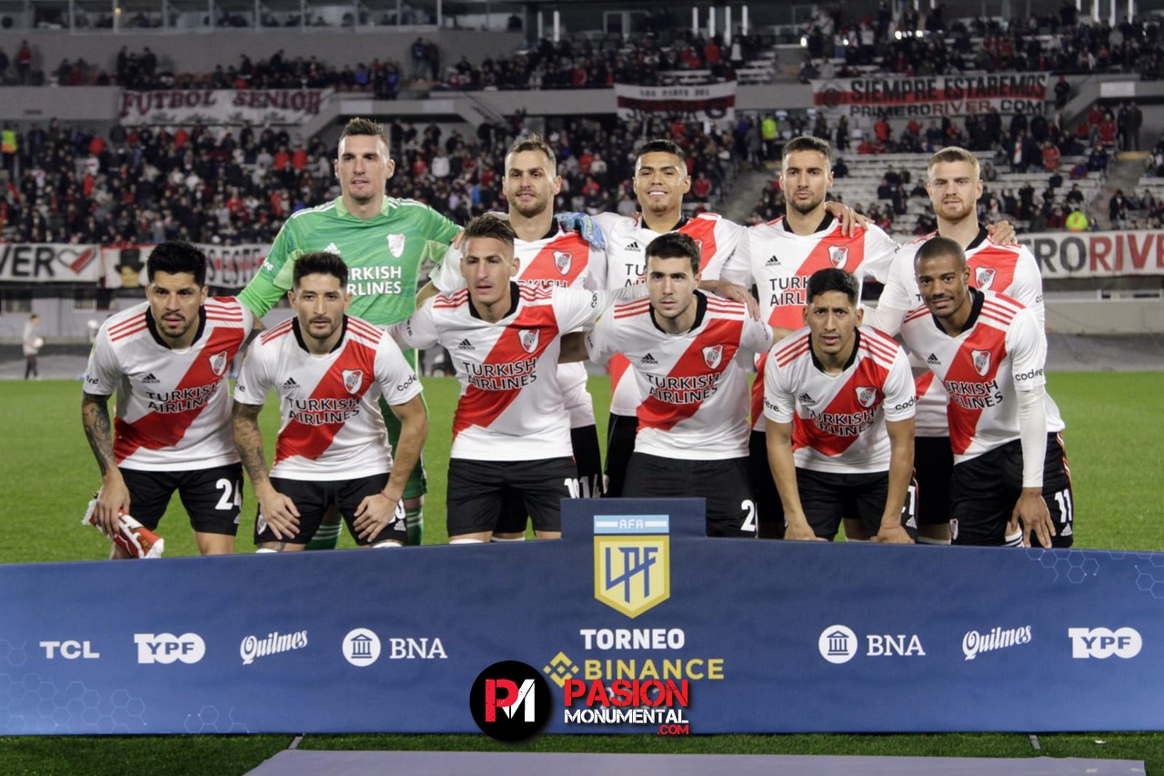 Los puntajes de River ante el Tomba por la séptima fecha de la Liga Profesional de Fútbol