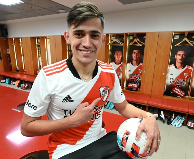Pablo Solari: "Cuando me avisaron que se hacía el pase a River, me largué a llorar"