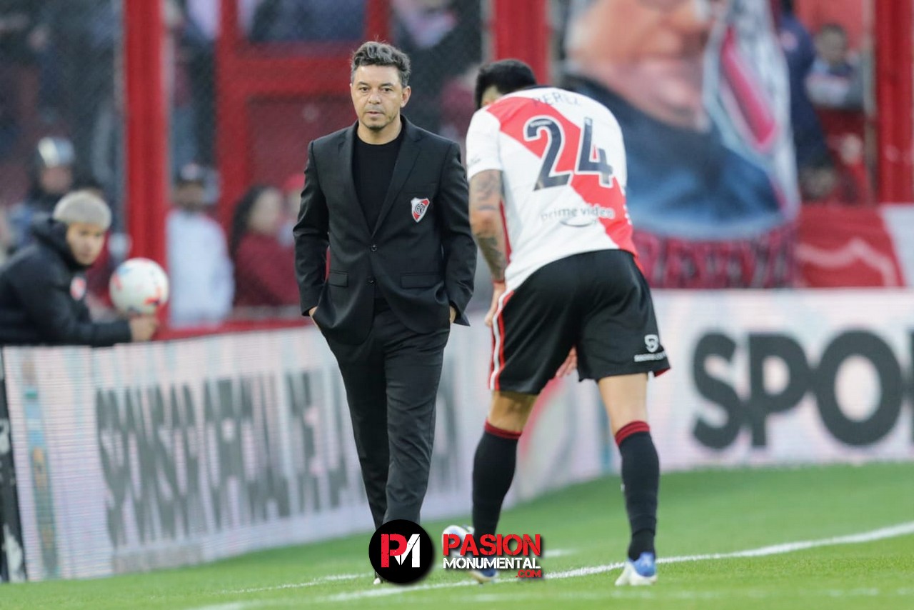 ¿Qué le pasó a Enzo? Pérez debió abandonar el duelo ante Independiente por una dolencia física