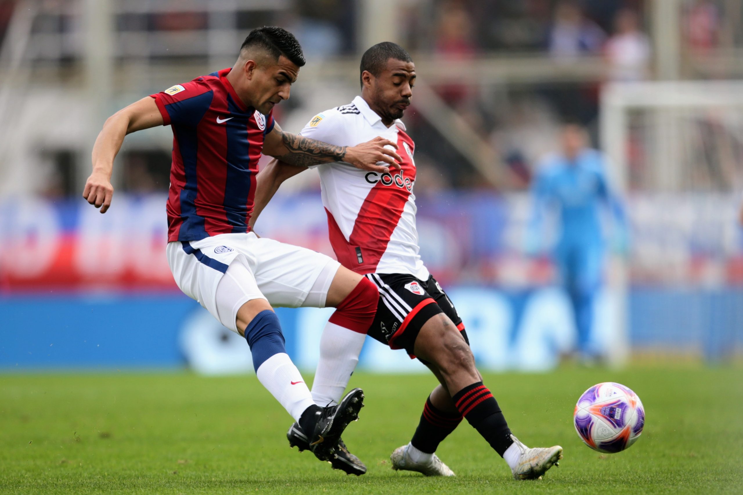 Los puntajes de la victoria de River ante San Lorenzo por la vigésima fecha del torneo local