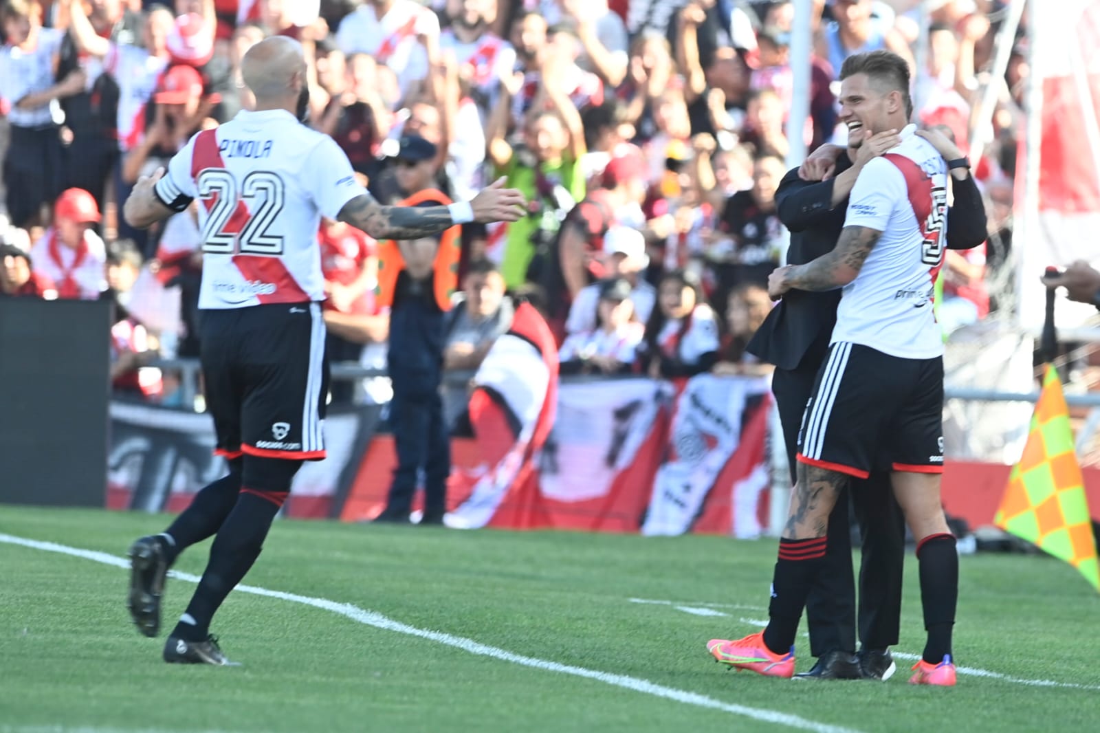 Goleada de River ante Real Betis en el último partido de Marcelo Gallardo como director técnico del Millonario