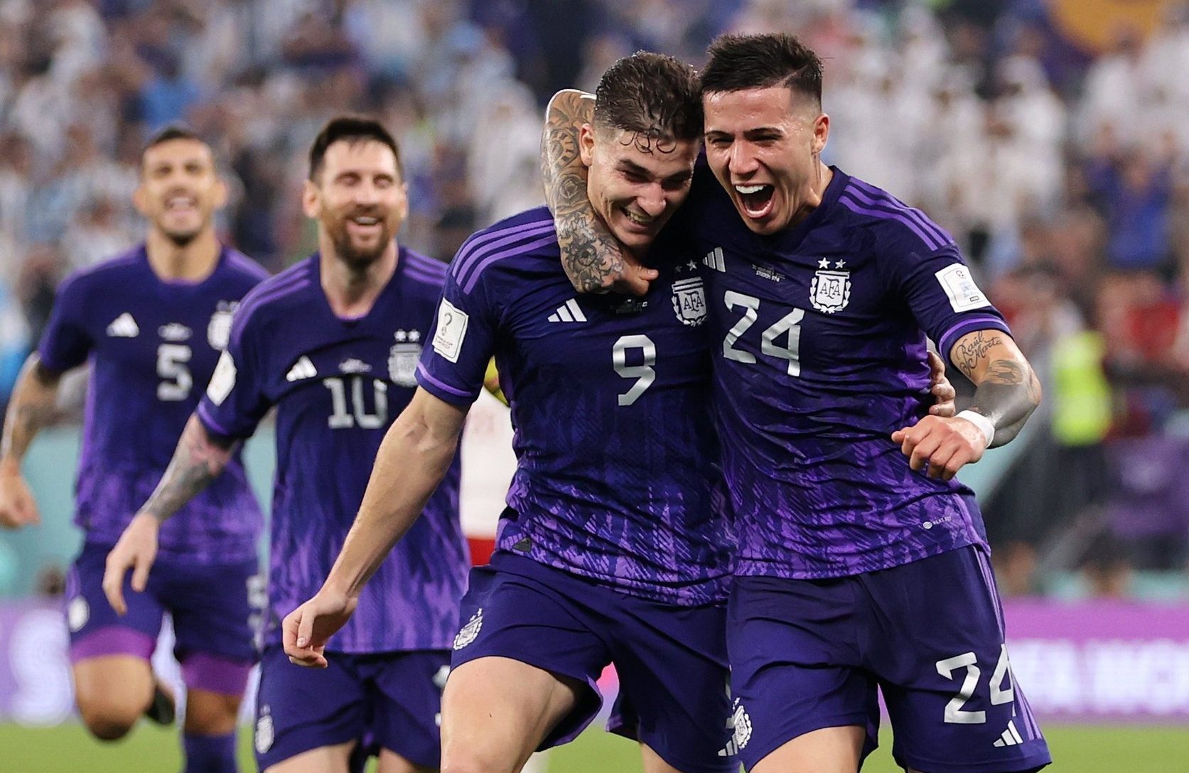 Enzo Fernández, la conexión con Julián Álvarez y lo qué le dijo cuando llegaron al Mundial
