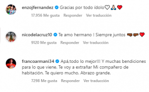 Los futbolistas de River que comenzaron a despedir a Juanfer Quintero