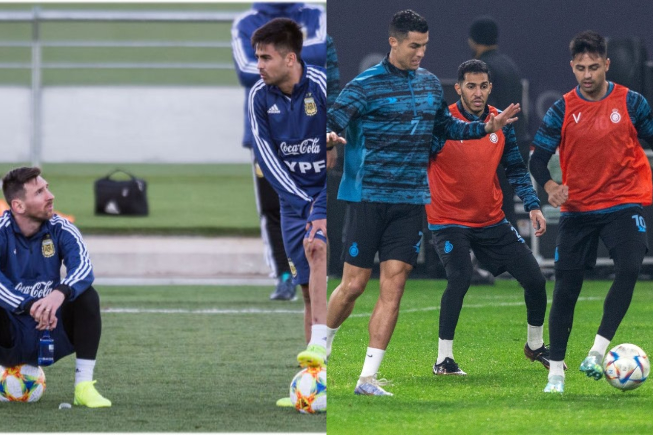 El Pity Martínez, el 26° futbolista en jugar con Lionel Messi y Cristiano Ronaldo