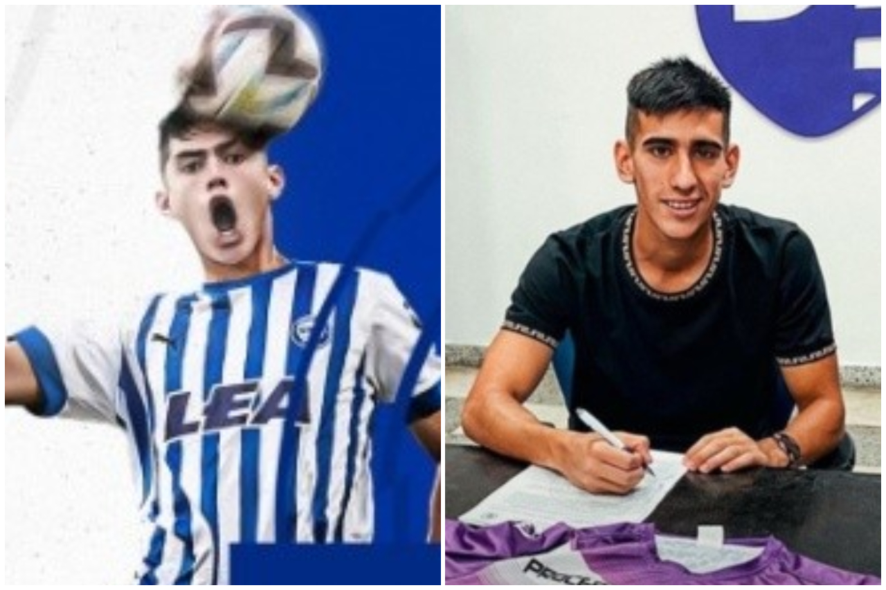 Panichelli y Gargiulo, los dos juveniles que se fueron libres y ya tienen nuevo club