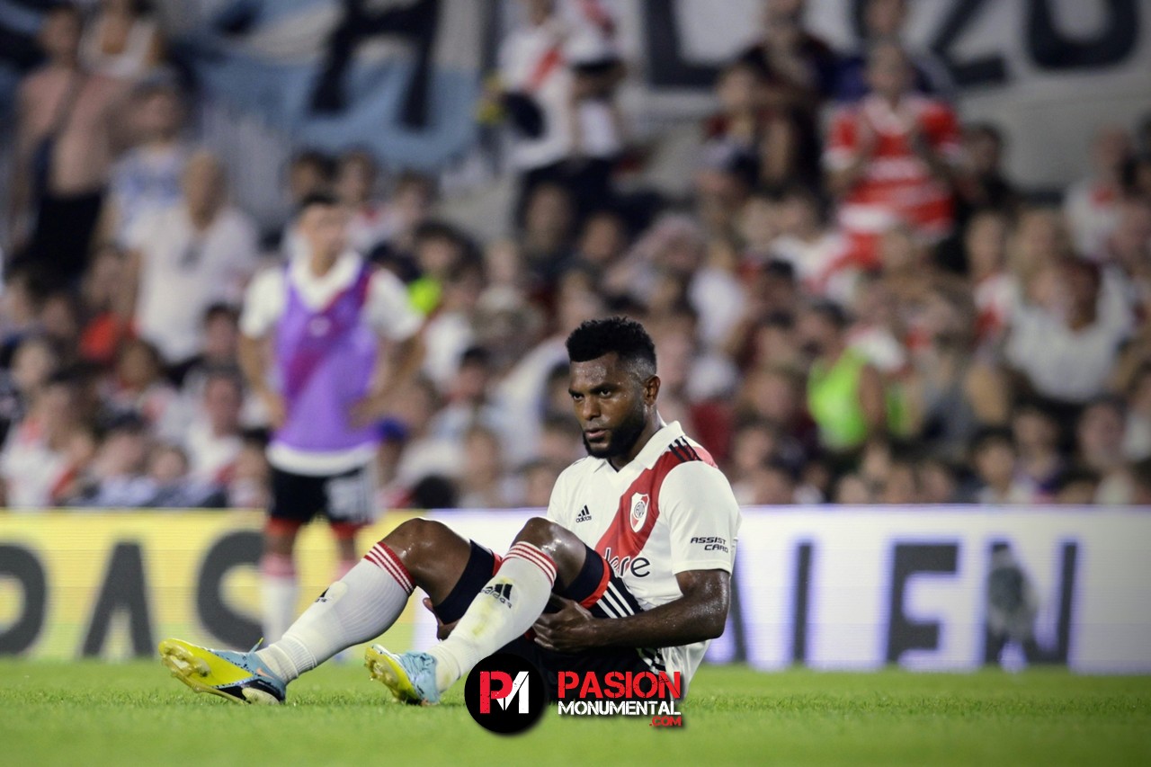 Miguel Borja debió salir de la cancha por una molestia física; ¿llega al partido con Tigre?