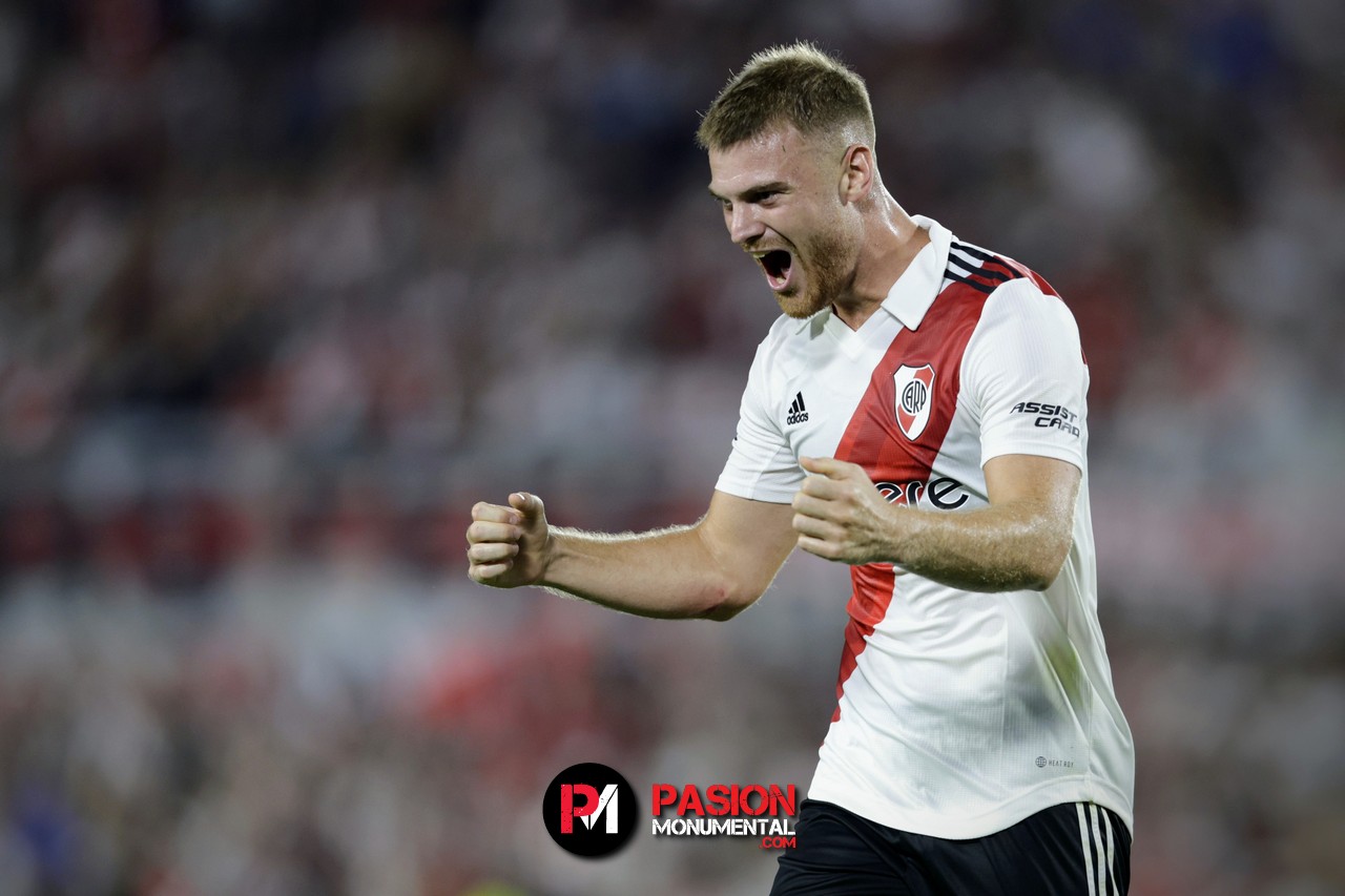 Los puntajes de la goleada de River ante el Tomba por la Liga Profesional 2023