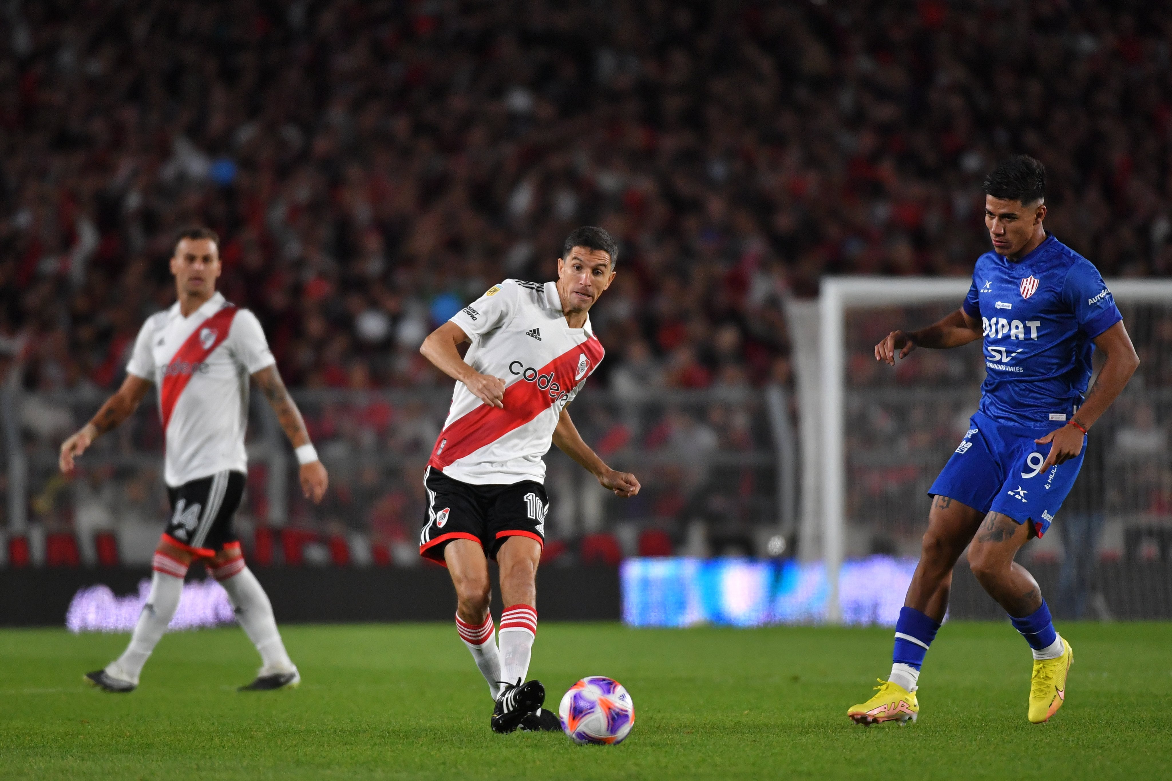 Los puntajes del triunfo de River en el estadio Mâs Monumental
