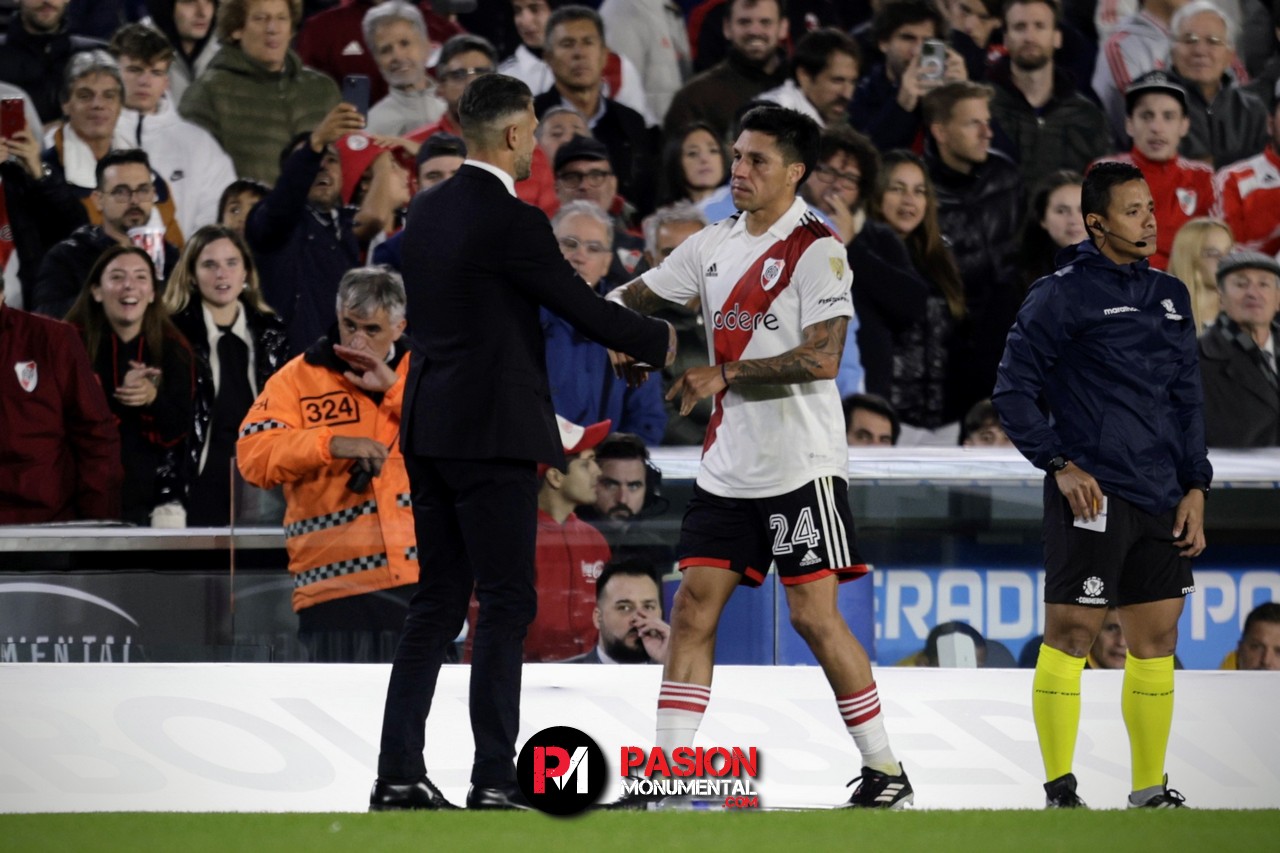 La frase de Demichelis sobre el futuro de Enzo Pérez en River