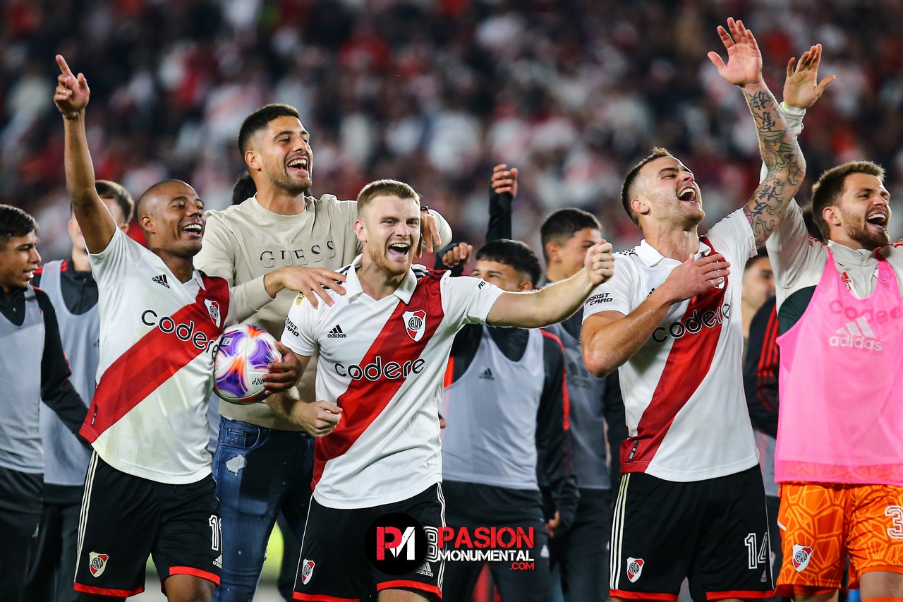Las mejores fotos de los festejos de River en el triunfo ante Boca en el Superclásico