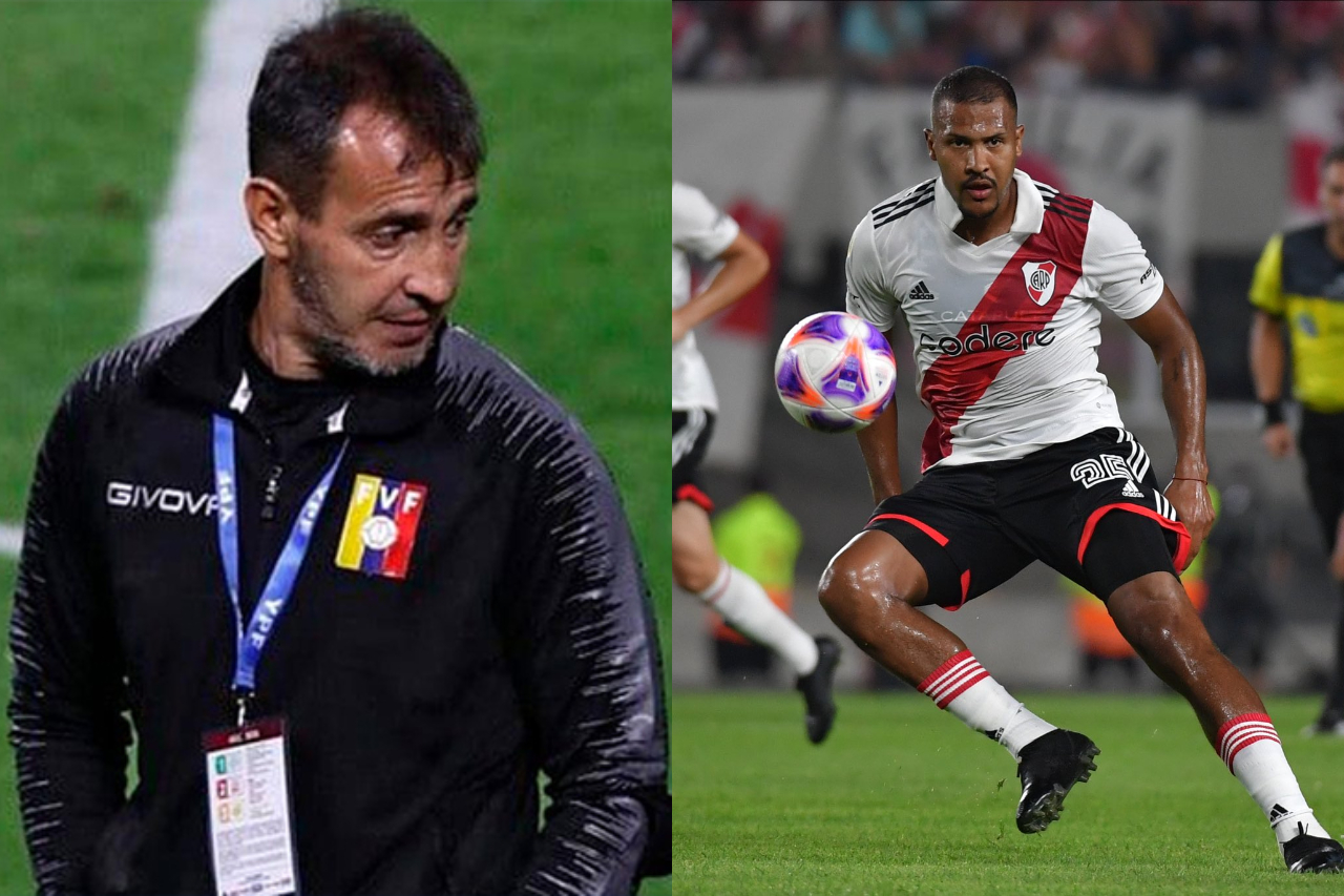 Bocha Batista, actual entrenador de la Selección Venezolana, salió a respaldar a Salomón Rondón