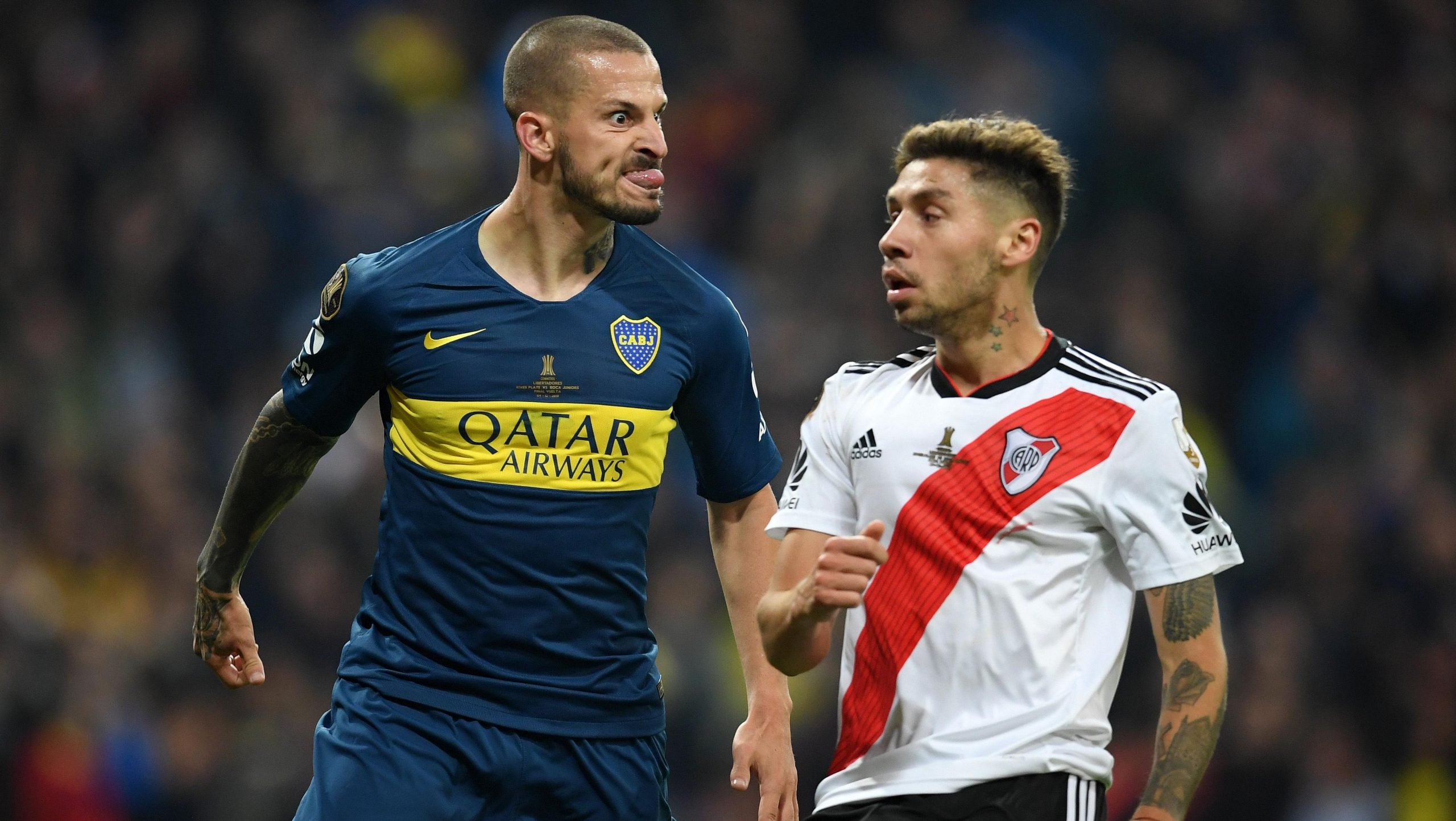 Montiel, el recuerdo en el Bernabéu y del meme de Benedetto