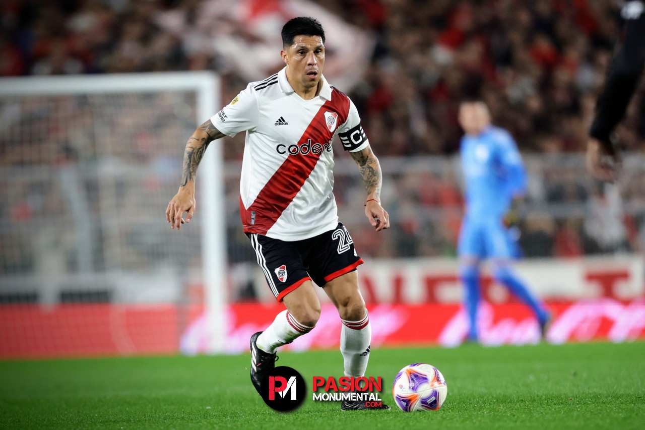 ¡Un buen capitán! El mensaje de Enzo Pérez a los jugadores de River